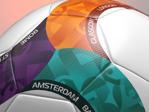 2020 european official ball 3Dモデル