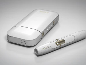 iqos sujo branco pbr lowpoly Modelo 3D