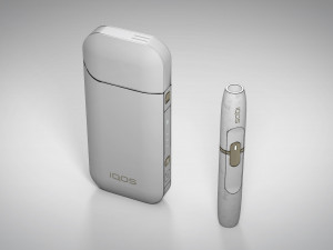 iqos grungy white pbr lowpoly 3D Model