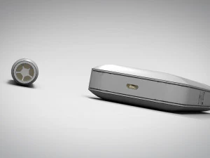 iqos grungy bianco pbr lowpoly Modello 3D