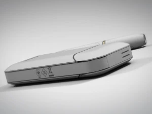 iqos grungy bianco pbr lowpoly Modello 3D