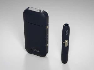 iqos original dark blue pbr 3D Model