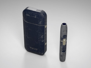 iqos painted grungy pbr 3D Модель