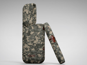iqos camouflage pbr low-poly Modelo 3D