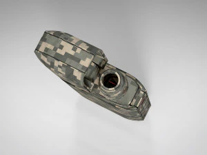 iqos camuflagem pbr baixo poli Modelo 3D