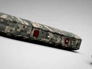 iqos camuflagem pbr baixo poli Modelo 3D