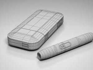 iqos camouflage pbr low-poly 3D Модель
