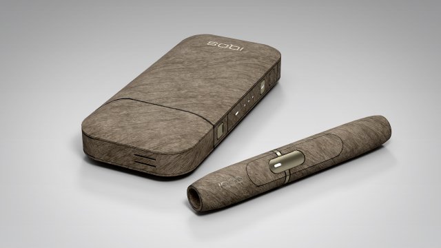 iqos cigar pbr Modello 3D .c4d .max .obj .3ds .fbx .stl .blend 