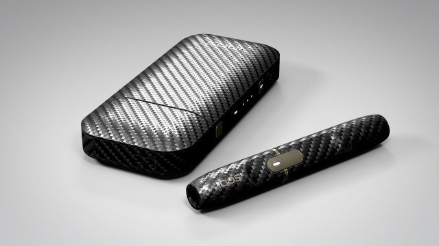iqos weaving black grid pbr Modello 3D .c4d .max .obj .3ds .fbx .stl .blend 