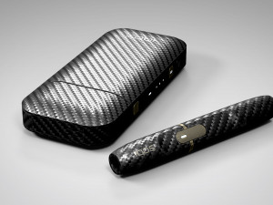 iqos weaving black grid pbr Modelo 3D