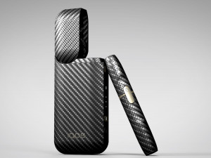 iqos weaving black grid pbr Modello 3D