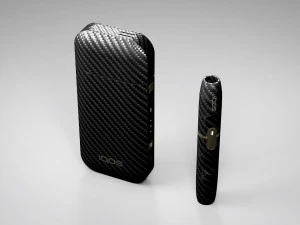 iqos weaving black grid pbr 3D Model