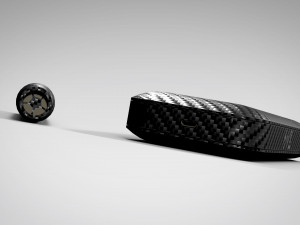 iqos weaving black grid pbr Modello 3D