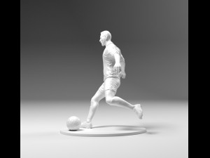 footballer 03 footstrike 07 stl 3D 打印模型