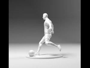 footballer 03 footstrike 07 stl 3D Print Model