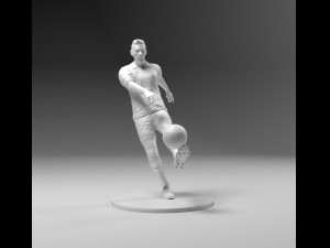 footballer 03 footstrike 08 stl Modelo de impresión 3D