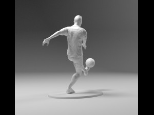 footballer 03 footstrike 08 stl Modelo de impresión 3D