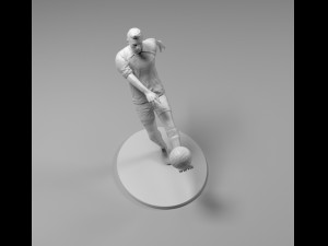 footballer 03 footstrike 08 stl Modelo de impresión 3D