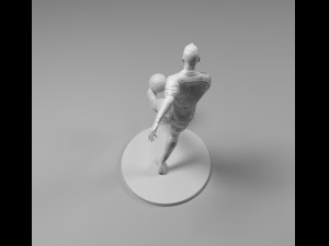 footballer 03 footstrike 08 stl Modelo de impresión 3D