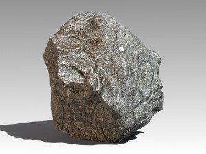 stone 02 set 01 pbr low-poly Model 3D