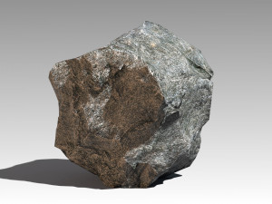 stone 02 set 01 pbr low-poly Model 3D