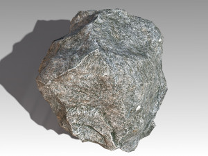 stone 02 set 01 pbr low-poly Model 3D