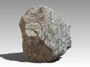 stone 02 set 01 pbr low-poly Model 3D