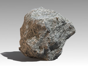 stone 02 set 01 pbr low-poly Model 3D