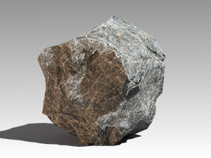 stone 02 set 01 pbr low-poly Model 3D