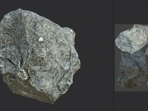stone 02 set 01 pbr low-poly 3D Model