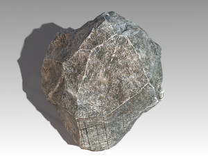 stone 01 set 01 pbr low-poly 3D Model