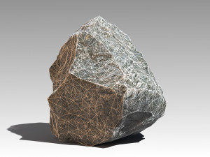 stone 01 set 01 pbr low-poly 3D Model