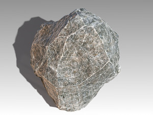 stone 01 set 01 pbr low-poly 3D Model