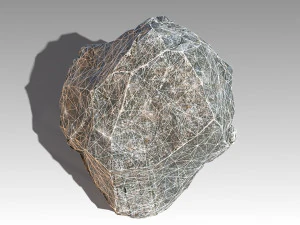 stone 01 set 01 pbr low-poly 3D Model