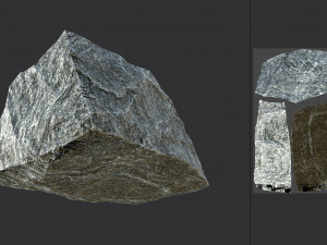 stone 03 set 01 pbr low-poly 3D Model