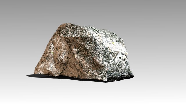 stone 04 set 01 pbr low-poly 3D 模型 .c4d .max .obj .3ds .fbx .stl .blend 