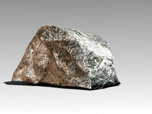 stone 04 set 01 pbr low-poly 3D Model
