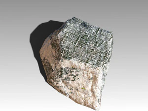 stone 04 set 01 pbr low-poly 3D Model