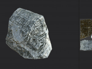 stone 04 set 01 pbr low-poly 3D 模型