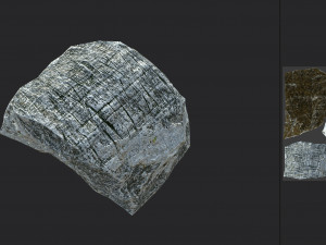 stone 04 set 01 pbr low-poly 3D 模型