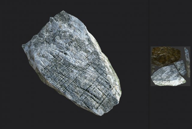stone 05 set 01 pbr low-poly 3D-Modell .c4d .max .obj .3ds .fbx .stl .blend 