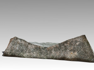 stone 06 set 01 pbr low-poly Model 3D
