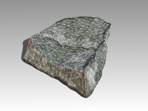 stone 06 set 01 pbr low-poly Model 3D