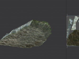 stone 06 set 01 pbr low-poly Model 3D