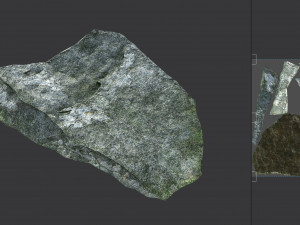 stone 06 set 01 pbr low-poly Model 3D