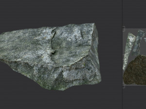 stone 06 set 01 pbr low-poly Model 3D