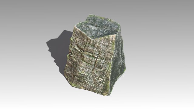 stone 07 set 01 pbr low-poly 3D Модель .c4d .max .obj .3ds .fbx .stl .blend 