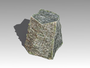 stone 07 set 01 pbr low-poly 3D Модель