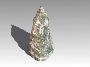 stone 08 set 01 pbr low-poly 3D Model
