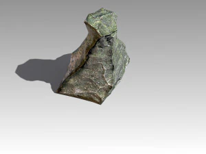 stone 09 set 01 pbr low-poly 3D Model